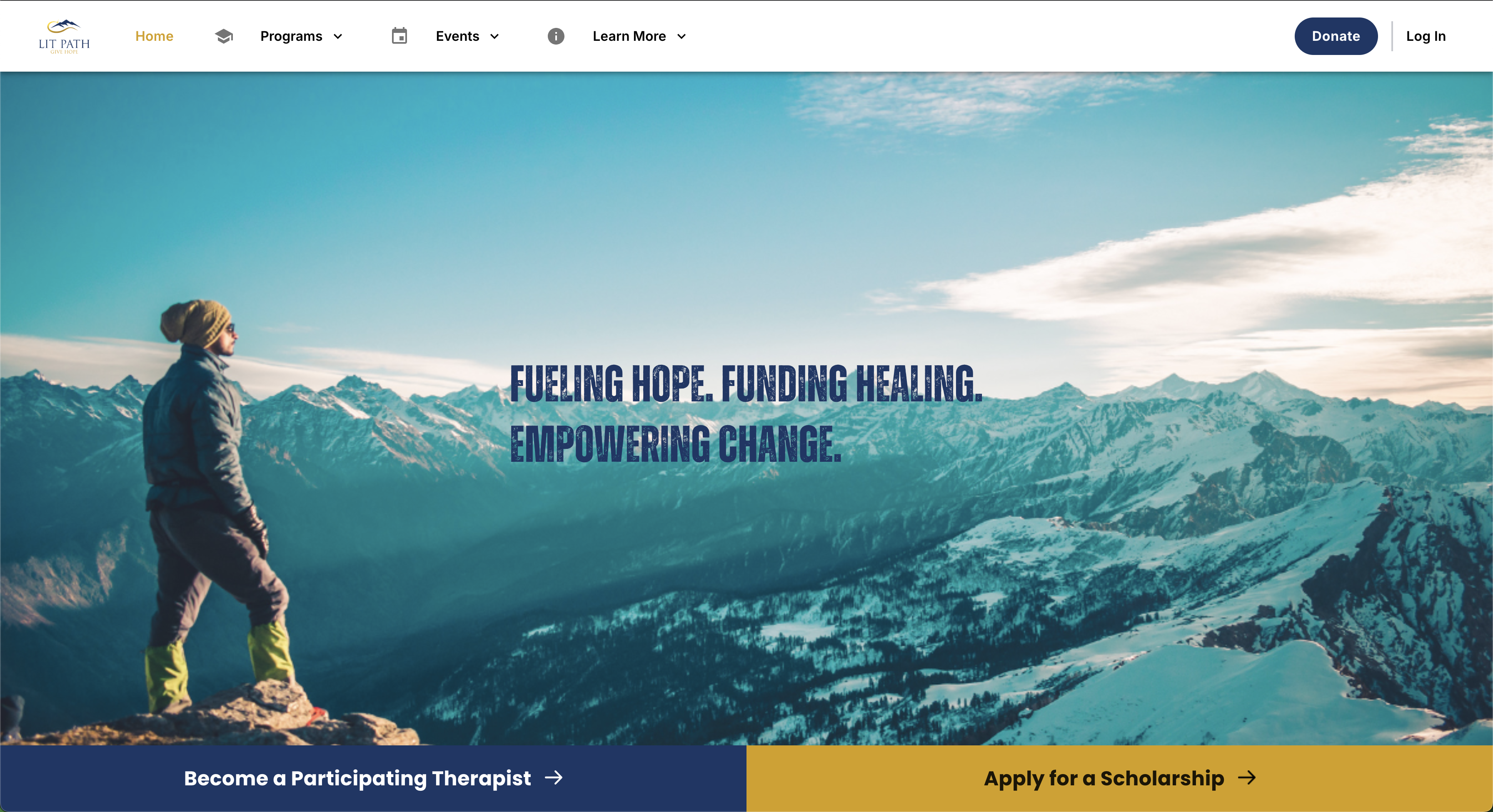 Litpath Therapist Platform preview